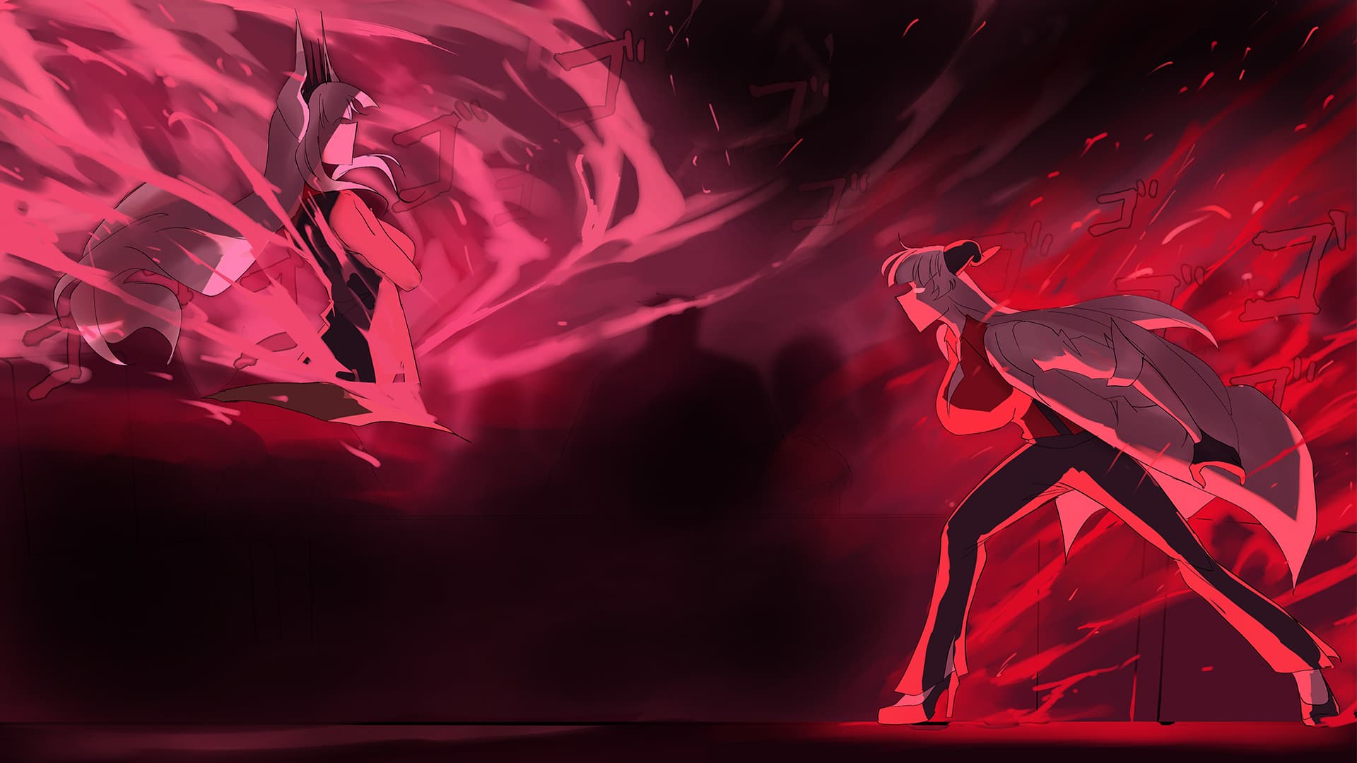 Lucifer and Baphomet Panel Animation